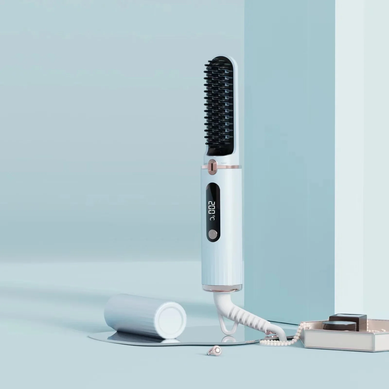 666 plug-in model-cloud water blue -- European standard 220V